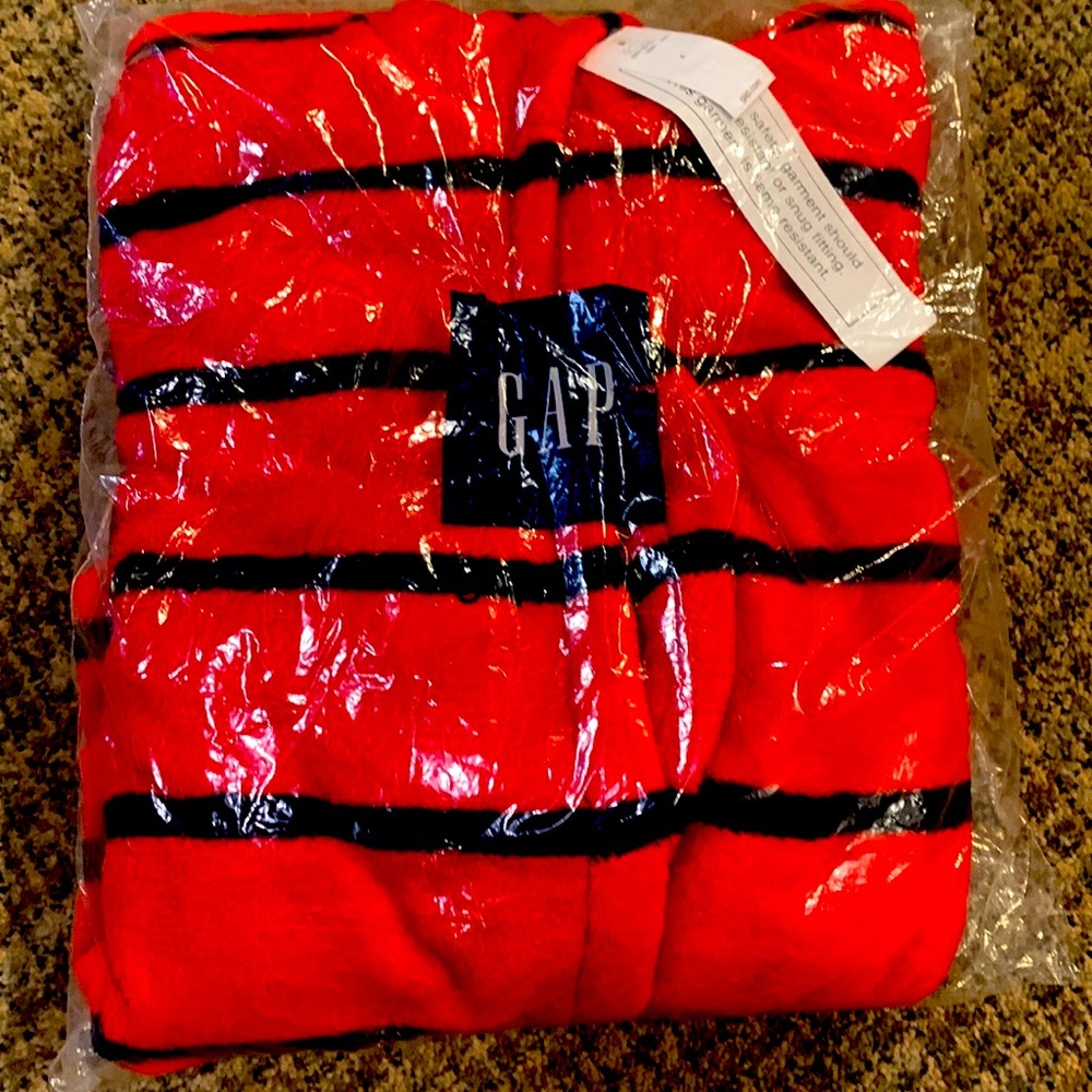 Gap Kids Fleece hooded Robe size 4